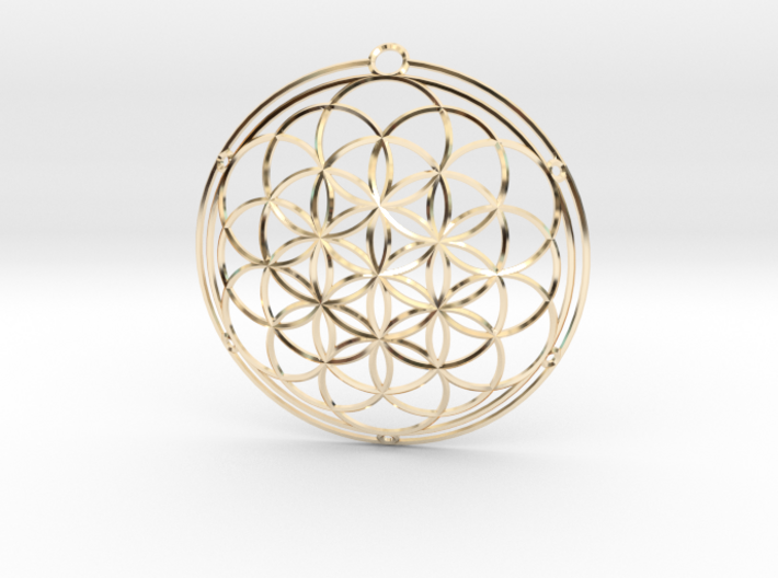 Flower of life 3d printed