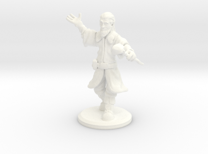 D&amp;D Mini - Zendrin The Sorcerer/Wizard 3d printed