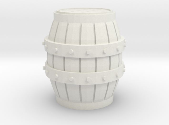 1/48 Wine Barrel 3d printed