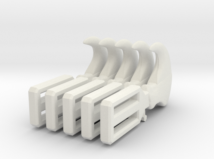 Wearable Cat Claws (Small) - Set of 5 3d printed 