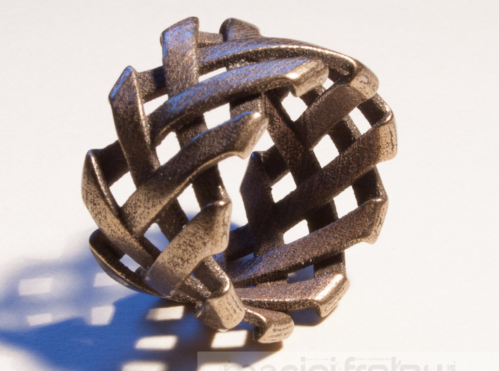 Braid Ring size 20mm 3d printed