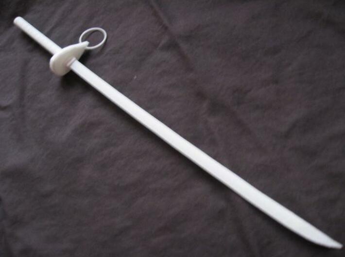 Katana 16 3d printed A unpainted example of this sword.
