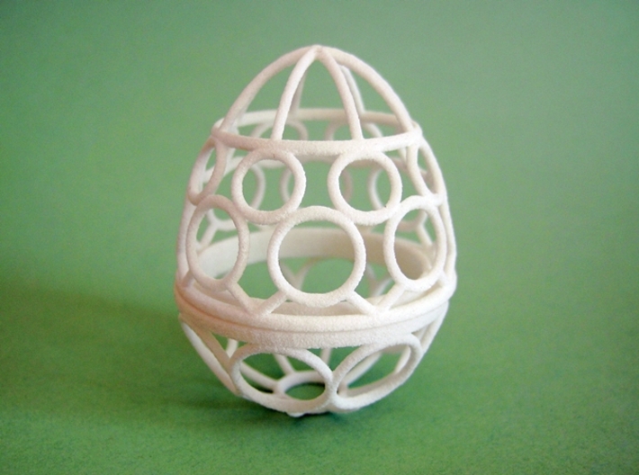 Nested Eggs 3d printed Smallest.