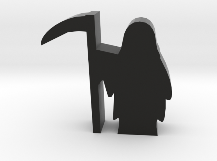 Game Piece, Grim Reaper Meeple 3d printed