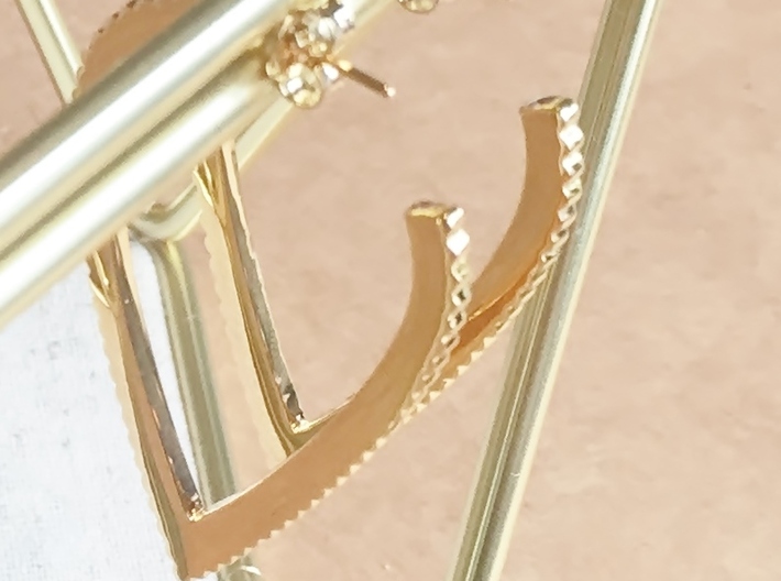Ingranaggi Pinnacle Earrings for DDW17 3d printed 