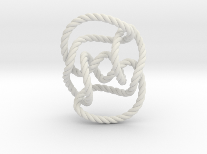 Knot 10₁₄₄ (Rope) 3d printed