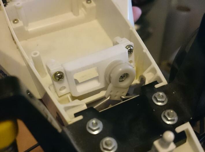 Dummy Servo V2 2-Pack 3d printed Shown fitted to a model (not included)