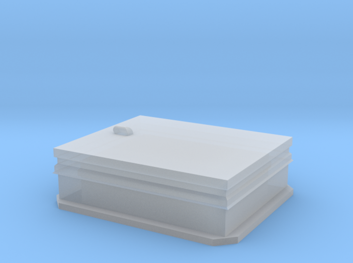HO Scale Roof Hatch 3d printed