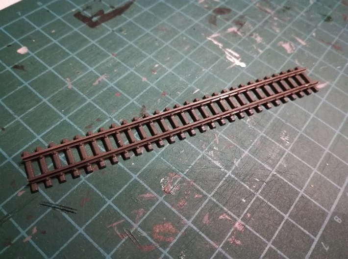 Nm flexible track for code 55 profiles 3d printed 