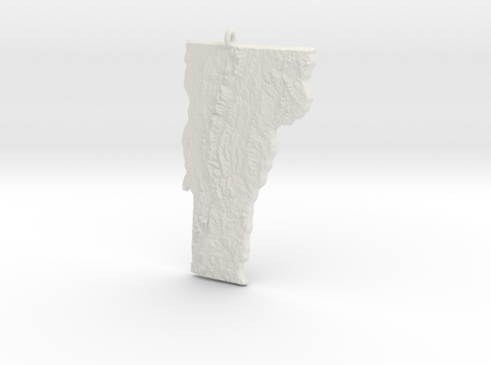 Vermont Christmas Ornament 3d printed 