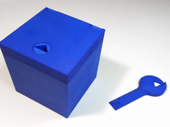 Mulholland Drive &quot;Blue Box&quot; - 1 of 4 - Box Body 3d printed Assembled box