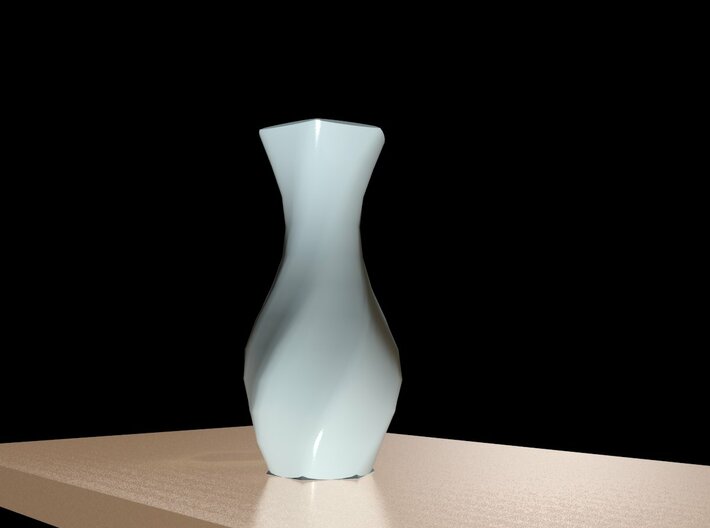 Liscio Vase Slender 3d printed Render (product photo coming soon)
