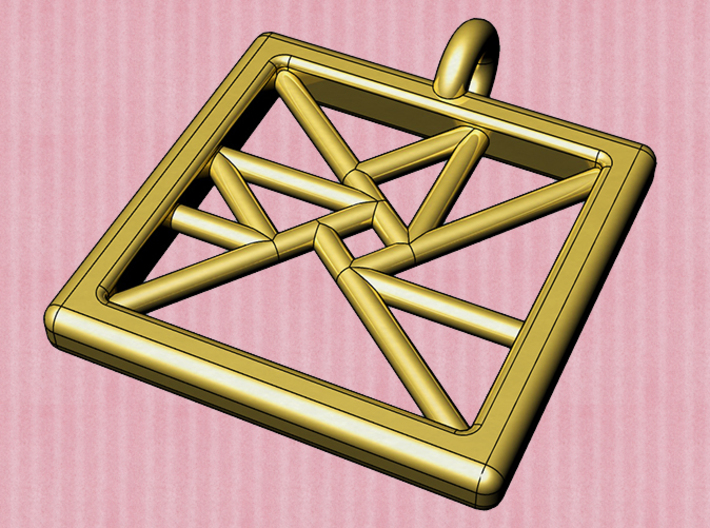 trigon varia pendant III 3d printed 
