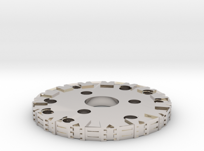 Detailed Chassis Disk 3d printed