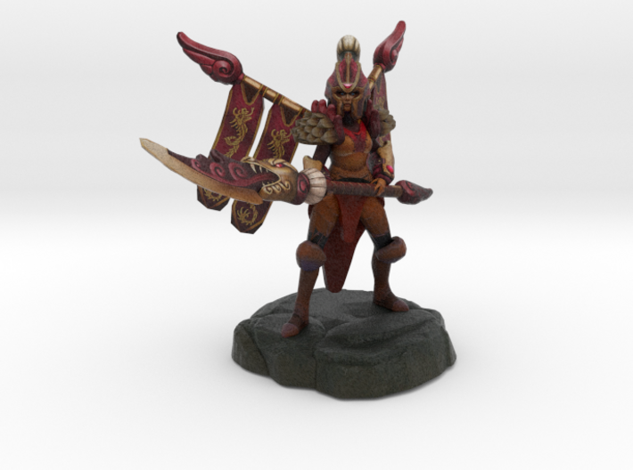 Legion Commander (Commander of the Dragon Guard) 3d printed