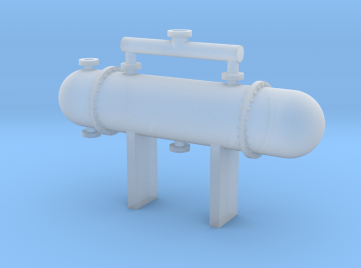 HO Scale Heat Exchanger #1 3d printed