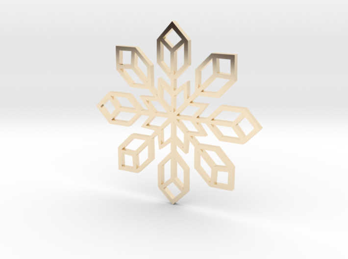Snowflake 2 3d printed