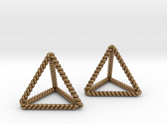 Twisted Tetrahedron Pair 3d printed