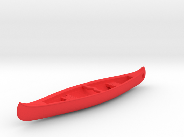 Canoe - car-mirror-pendant or keychain 3d printed