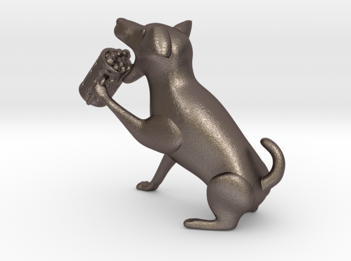 Drinking dog 3d printed