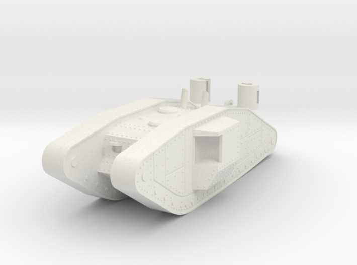 1/100 Trench Tank 3d printed