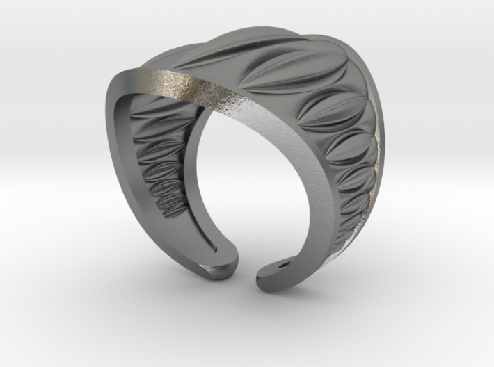 Cocoa Pod Ring – Size 8-11 3d printed