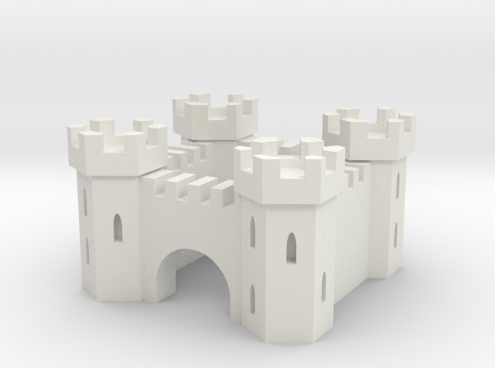 Castle 3d printed
