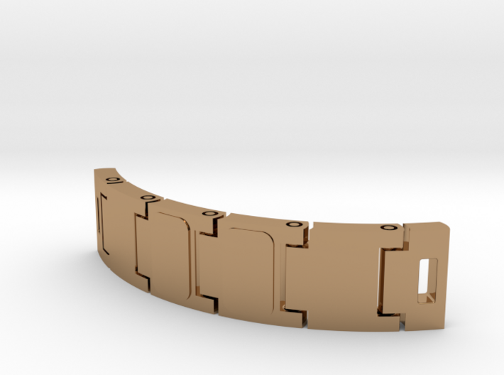 Customizable bracelet - bracelet à personnaliser 3d printed