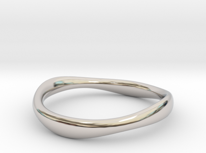 Ring free form - Size 8 3d printed