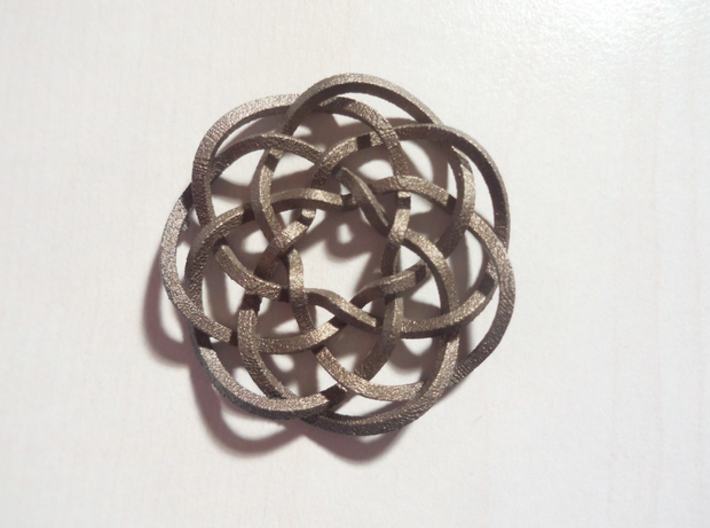 Rose knot 7/5 (Square) 3d printed