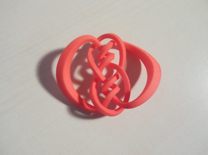 Knot 10₁₂₀ (Square) 3d printed