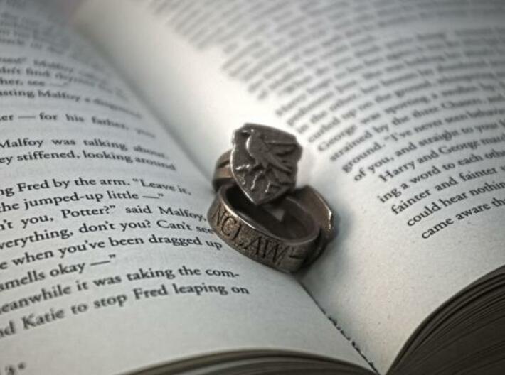 Ravenclaw Ring Size 4 3d printed Ravenclaw Ring
