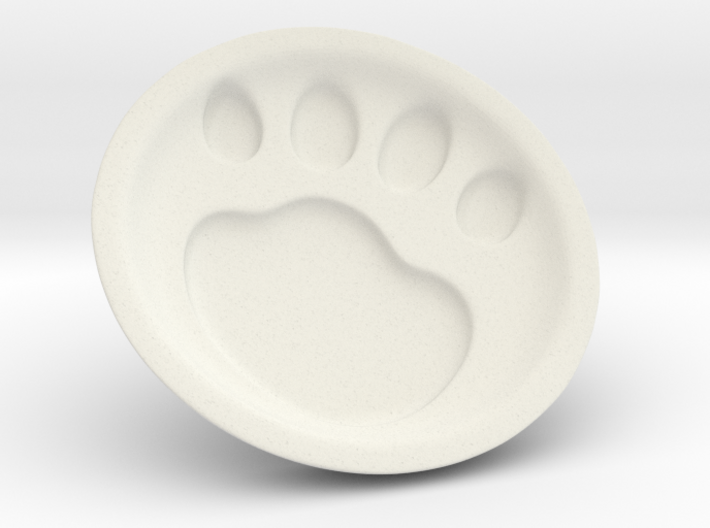 Cat soy sauce dish A2 3d printed