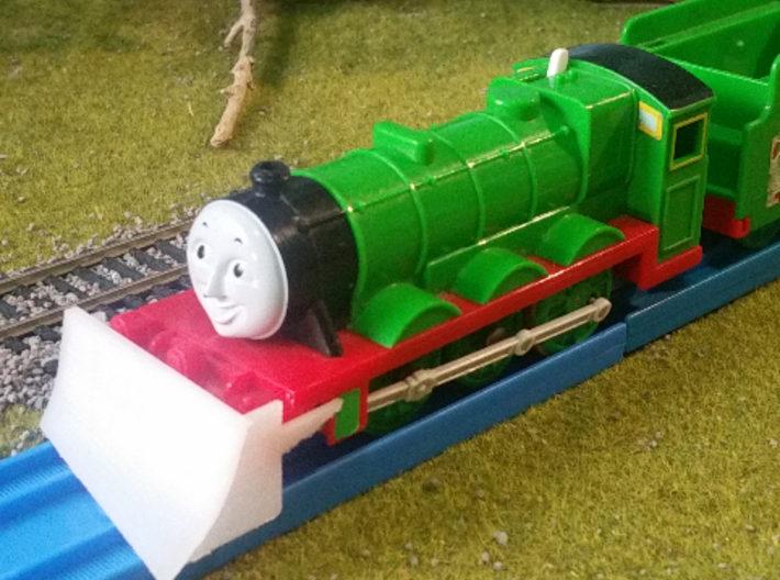 Tomy / Trackmaster Snowplough Type 4 Size 2 3d printed Test print
