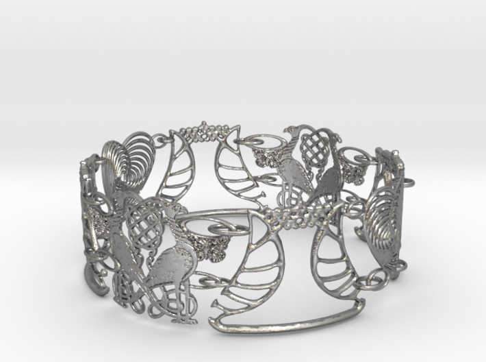 Art NOUVEAU Bracelet - Art Deco - Jugendstil 3d printed