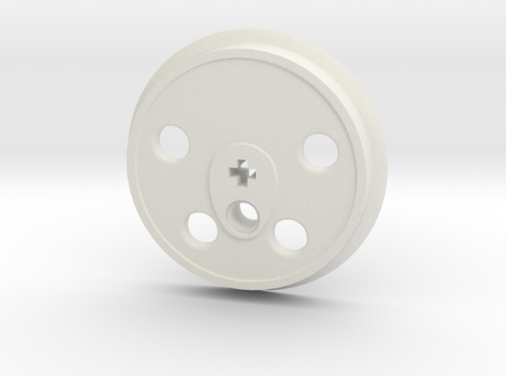 XXL Disc Driver - Large Counterweight, No Groove 3d printed