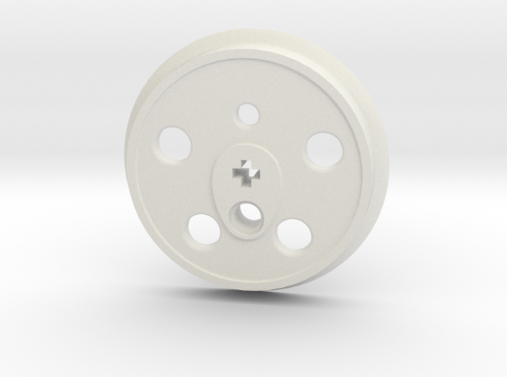 XXL Disc Driver - Small Counterweight, No Groove 3d printed