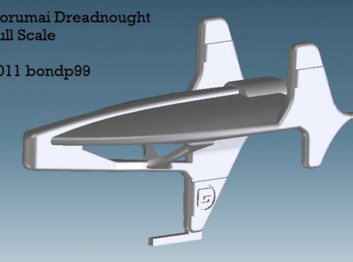 Corumai Dreadnought 3d printed render view