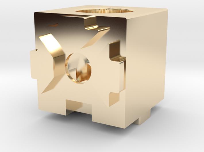 MakerBeam (10x10mm) 2 Corner Cube 3d printed