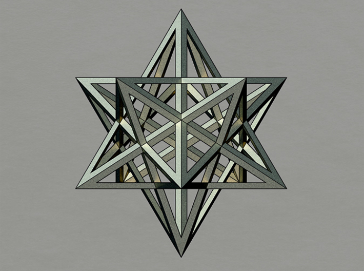 pentagon kante stern 3d printed 