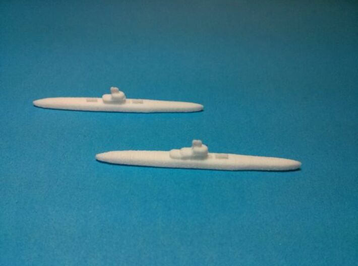 Type IX U-boat x8 3d printed Starboard side