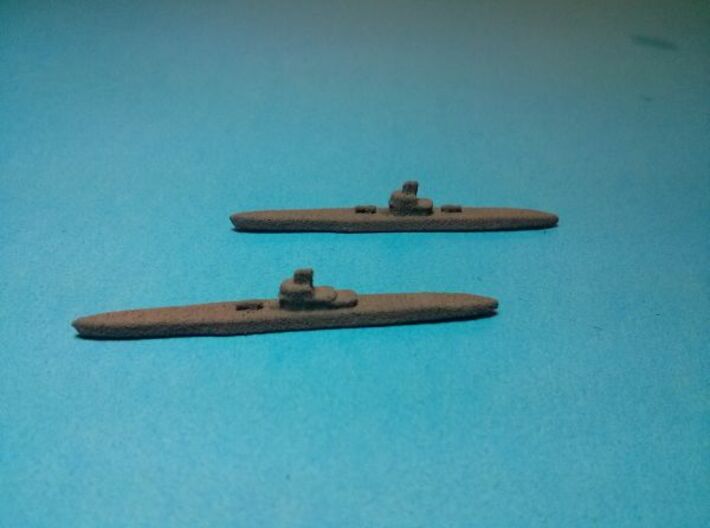 Type IX U-boat x8 3d printed Painted in dark grey base coat. Models sold unpainted