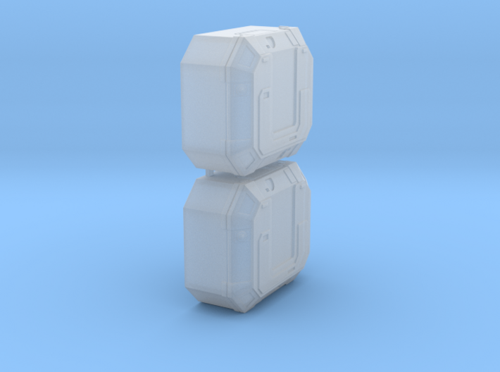 1:72 SW Lg Equipment Boxes 3d printed