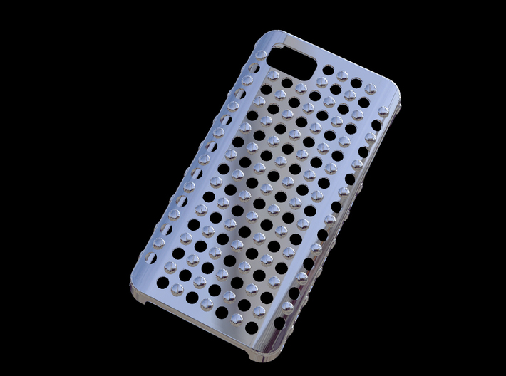 Fairphone one Case Hole And Sphere 3d printed Fairphone Holes and Spheres render