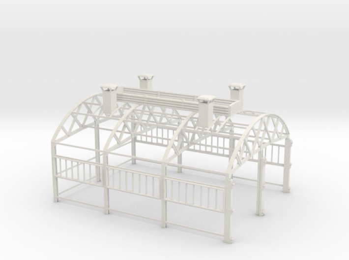 LM76B Engine Shed frame only 3d printed