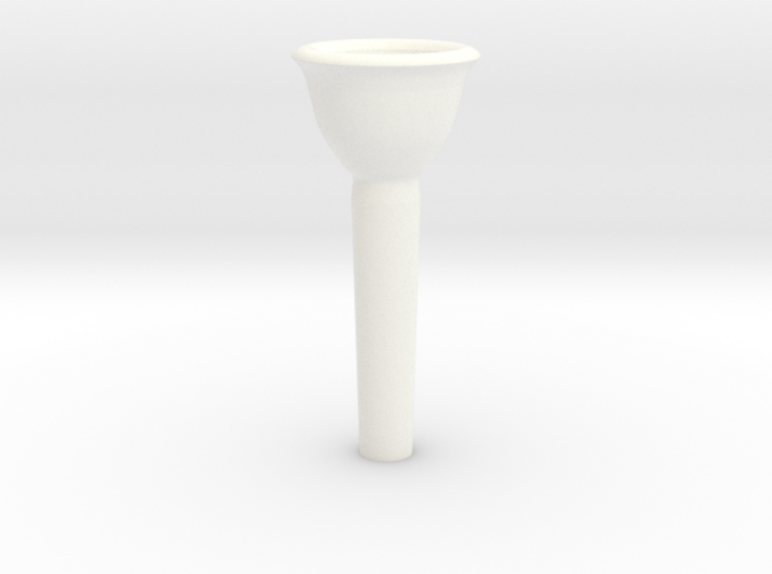 Trombone Small Shank Mouthpiece Prototype* 3d printed