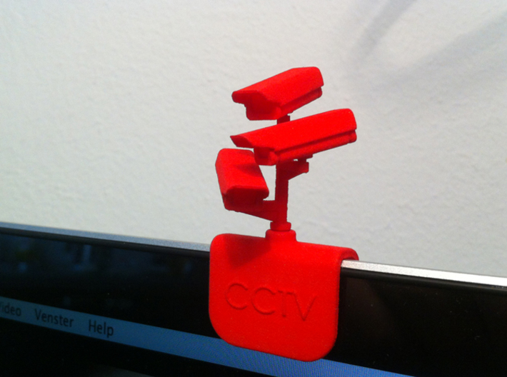 CCTV Privacy clip 3d printed 