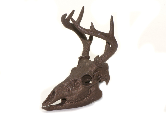 8-point white-tailed deer buck - 75 mm 3d printed