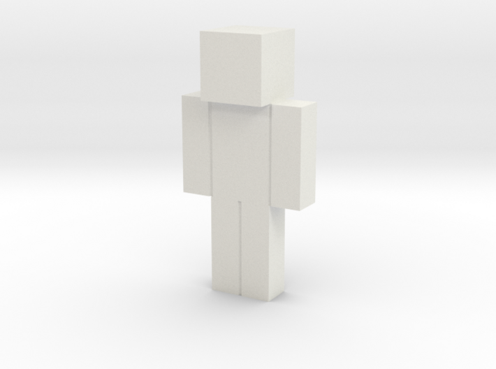 Paint Your Own Minecraft Skin 3d printed