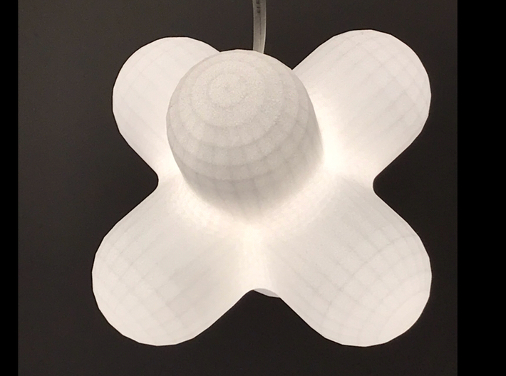 LampBulb6 3d printed White strong flexible